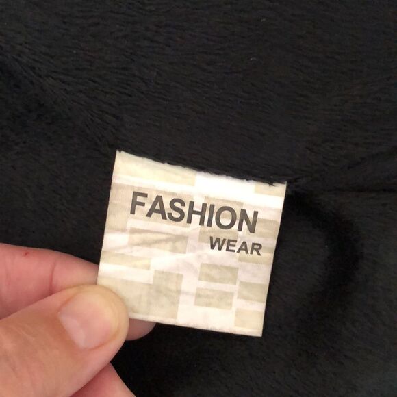 SK M Autumn Faux Leather Lined Moto Jacket with Studs - Picture 13 of 16